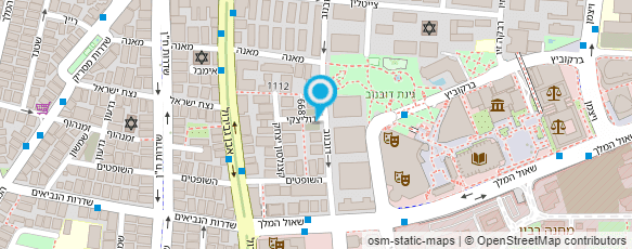 מפת הגעה אל המרכז לאסתטיקה sk lady