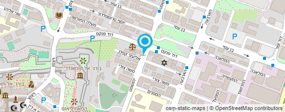 מפת הגעה אל בית משפט לתעבורה