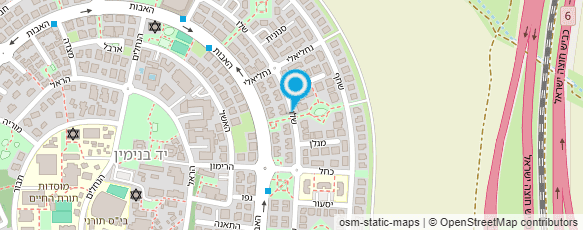 מפת הגעה אל אמסלם רחל