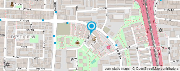 מפת הגעה אל בית משפט מקומי