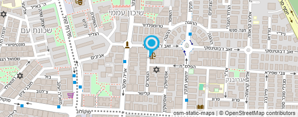 מפת הגעה אל בית משפט מקומי