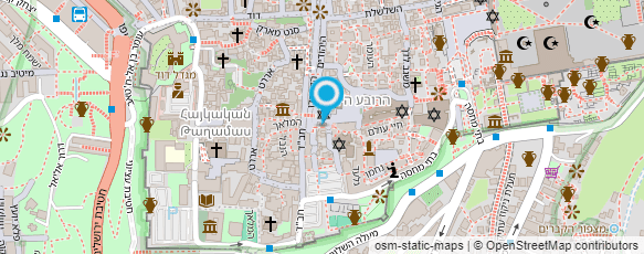 מפת הגעה אל יוסיפון הרב עזרא-מוהל מוסמך