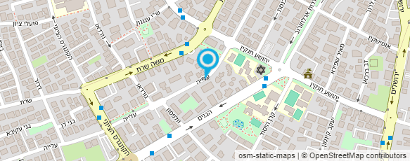 מפת הגעה אל אולגה-עיסויים רפואיים בלבד