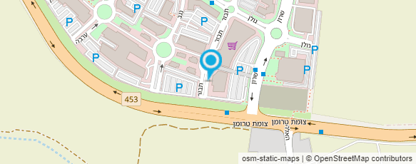 מפת הגעה אל בנק מזרחי טפחות