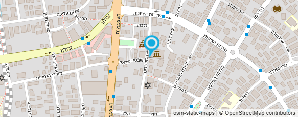 מפת הגעה אל בית פישר