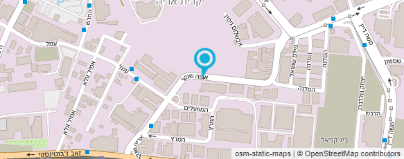 מפת הגעה אל בנק מזרחי טפחות