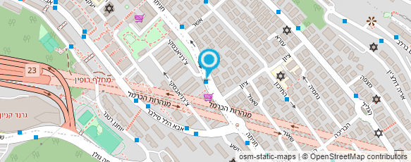 מפת הגעה אל גלעד קריאייטיב