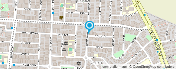 מפת הגעה אל סלון גלמור