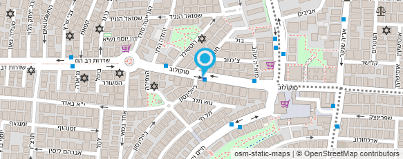 מפת הגעה אל פלאי אופנה לצעירות