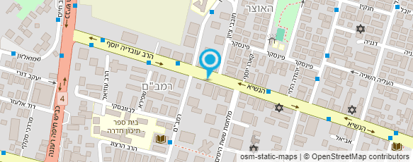 מפת הגעה אל לשכת ההוצאה לפועל