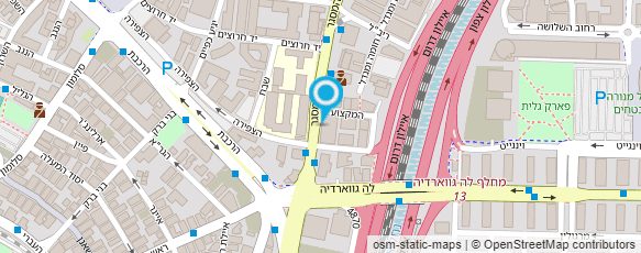 מפת הגעה אל לשכת ההוצאה לפועל