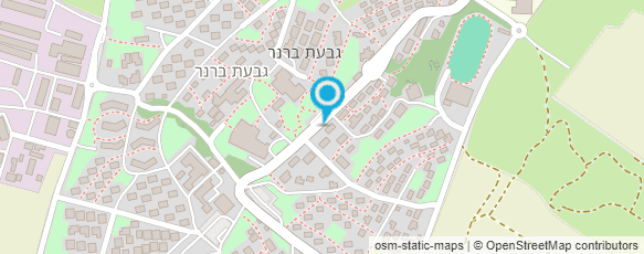 מפת הגעה אל מועצה דתית אזורית ברנר