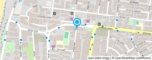 מפת הגעה אל עקיבא רות קוסמטיקה