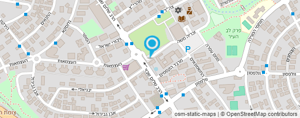 מפת הגעה אל משרד הפנים - מנהל אוכלוסין