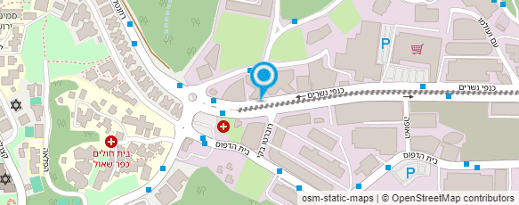 מפת הגעה אל רשות המיסים-מקרקעין