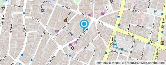 מפת הגעה אל רשות המיסים-מקרקעין