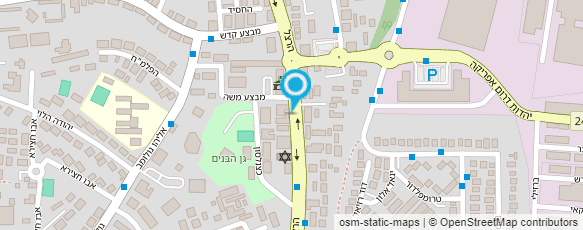 מפת הגעה אל משרד הרישוי