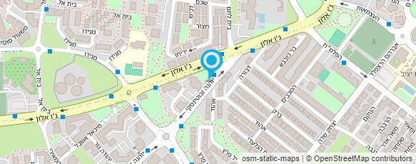 מפת הגעה אל זוהר אדריכלים