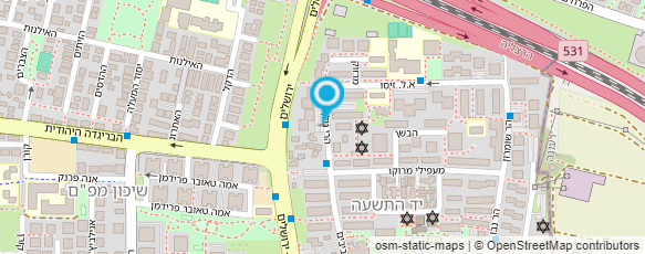 מפת הגעה אל קריוקי עם חיוך