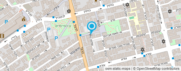 מפת הגעה אל הגלריה העירונית לאמנות