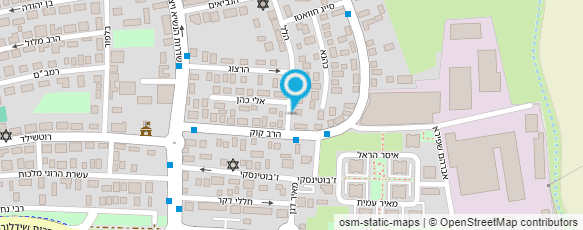 מפת הגעה אל שירות התעסוקה