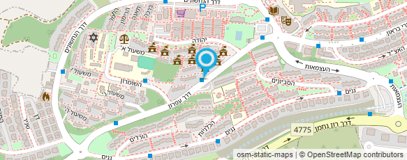 מפת הגעה אל שירות התעסוקה