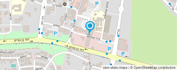 מפת הגעה אל שירות התעסוקה