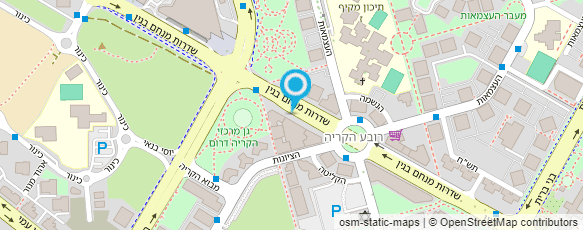 מפת הגעה אל שירות התעסוקה