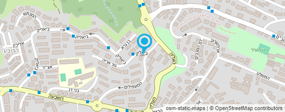 מפת הגעה אל שירות התעסוקה