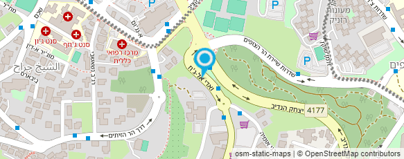 מפת הגעה אל שירות התעסוקה