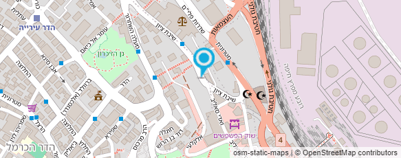 מפת הגעה אל שירות התעסוקה