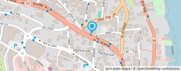 מפת הגעה אל שירות התעסוקה