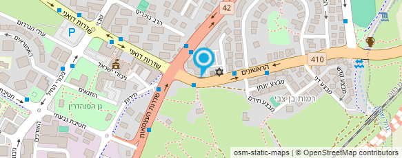 מפת הגעה אל שירות התעסוקה