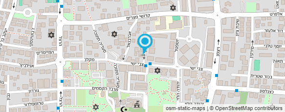 מפת הגעה אל שירות התעסוקה