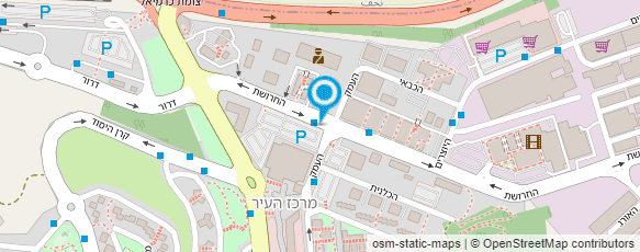 מפת הגעה אל שירות התעסוקה