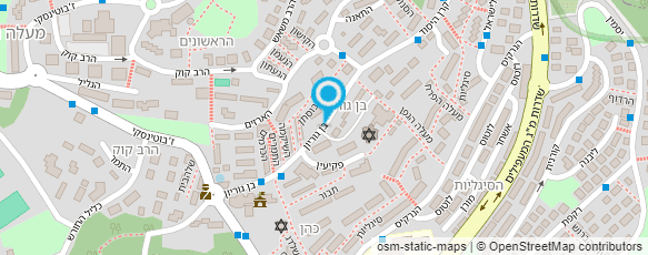 מפת הגעה אל שירות התעסוקה