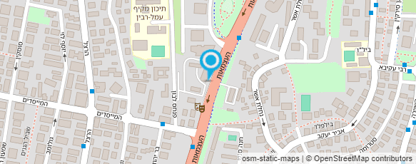 מפת הגעה אל שירות התעסוקה