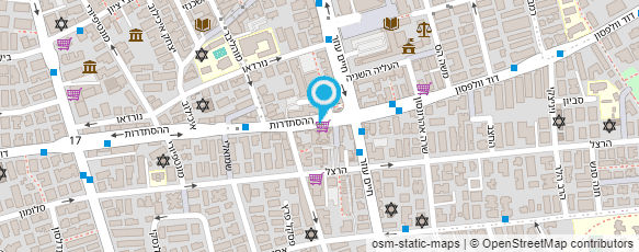 מפת הגעה אל שירות התעסוקה