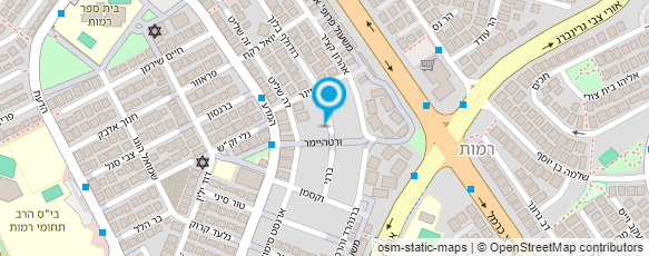 מפת הגעה אל שוקולד עמק הירח