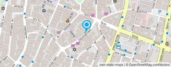 מפת הגעה אל רשות המיסים-מס הכנסה