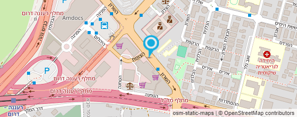 מפת הגעה אל רשות המיסים-מס הכנסה