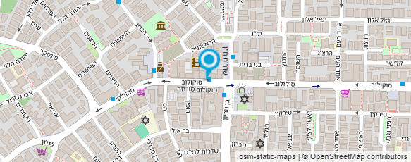 מפת הגעה אל נעלי איטליקה