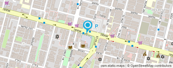 מפת הגעה אל מוזיאון ראשונים