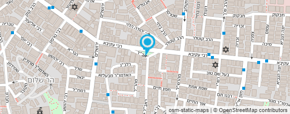 מפת הגעה אל אורטופדיקה יהודית