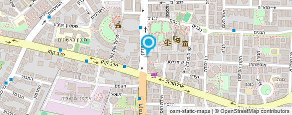 מפת הגעה אל בית משפט לתביעות קטנות