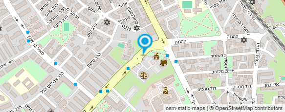 מפת הגעה אל בית משפט לתביעות קטנות