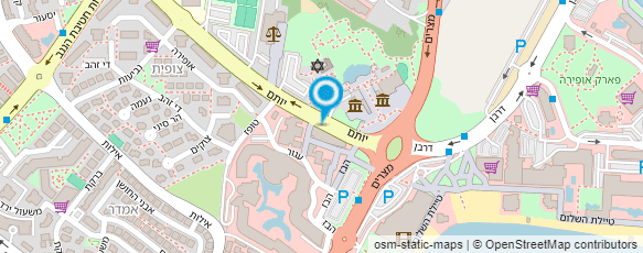 מפת הגעה אל בית משפט לתעבורה