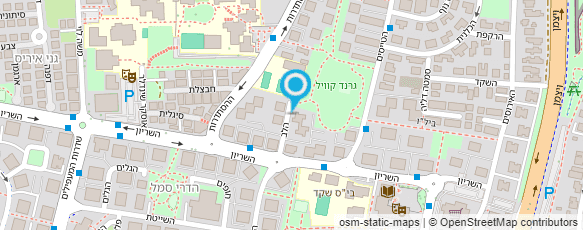 מפת הגעה אל האחים שמש מוזאיקה וגרנוליט