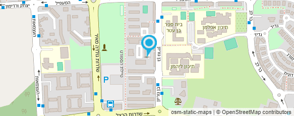 מפת הגעה אל בית משפט מקומי