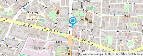 מפת הגעה אל בית משפט מקומי